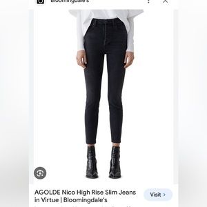 Agolde Nico jeans— size 30